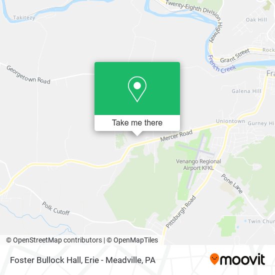 Mapa de Foster Bullock Hall
