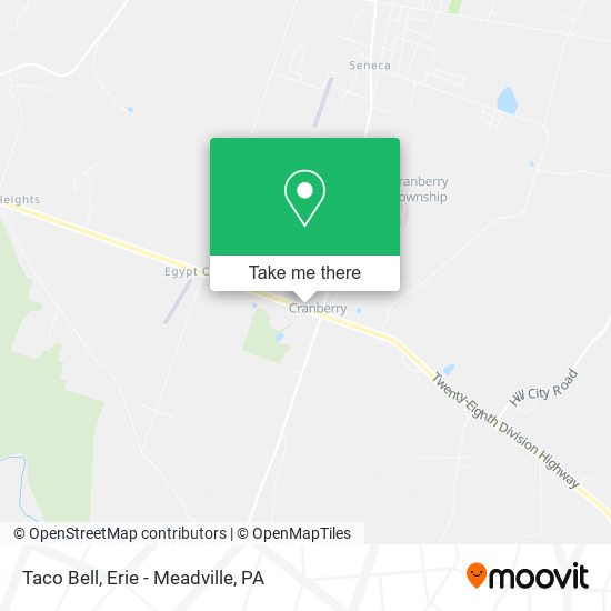 Mapa de Taco Bell