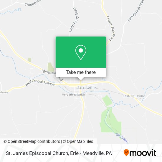St. James Episcopal Church map