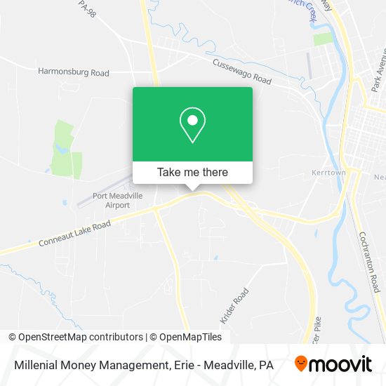 Millenial Money Management map