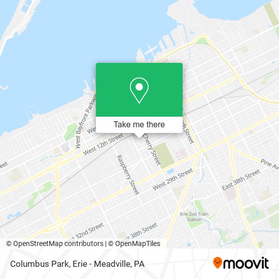 Columbus Park map