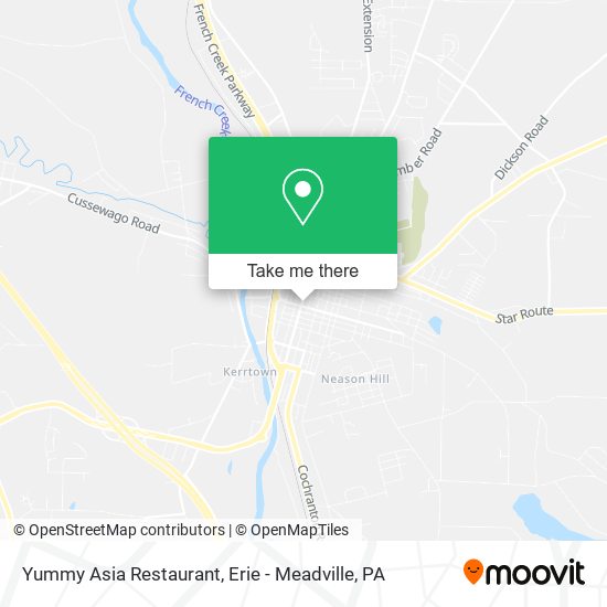 Yummy Asia Restaurant map