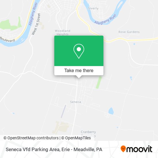 Mapa de Seneca Vfd Parking Area