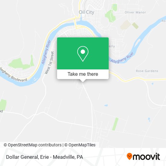 Dollar General map