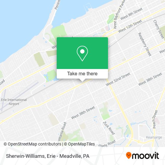 Mapa de Sherwin-Williams