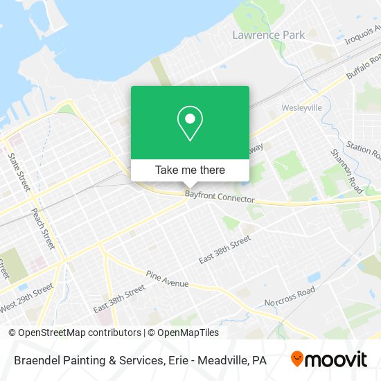 Braendel Painting & Services map