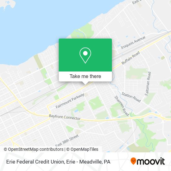 Erie Federal Credit Union map