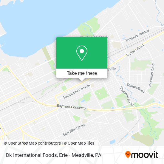 Mapa de Dk International Foods