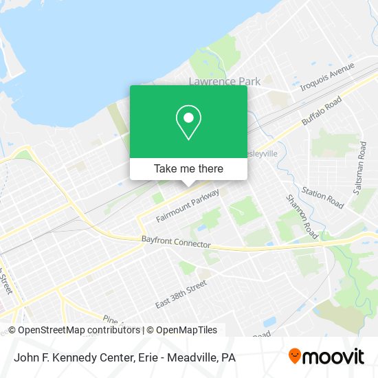 Mapa de John F. Kennedy Center