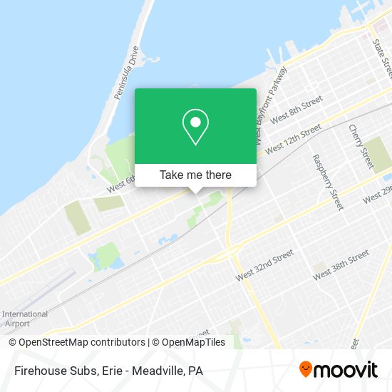 Firehouse Subs map