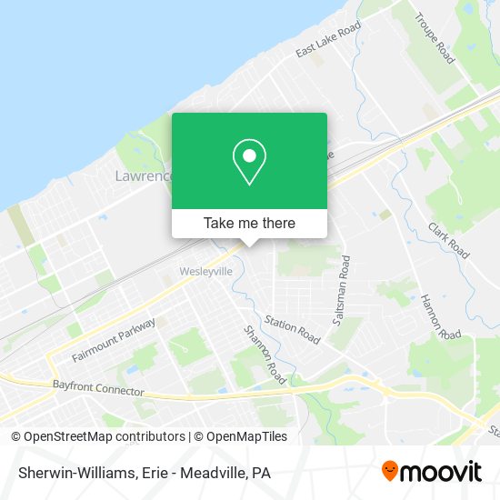 Mapa de Sherwin-Williams
