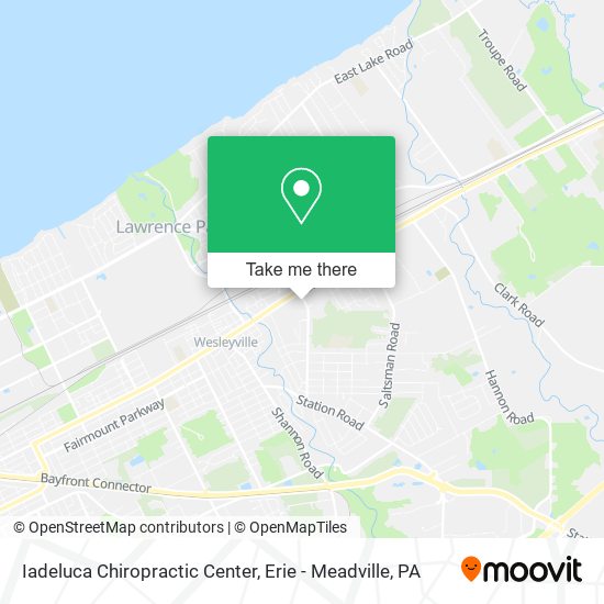 Mapa de Iadeluca Chiropractic Center