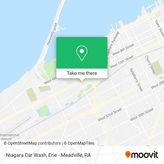 Niagara Car Wash map