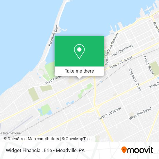 Widget Financial map