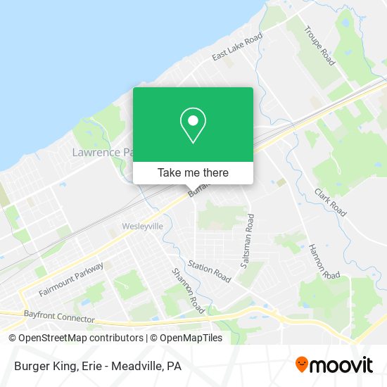 Burger King map