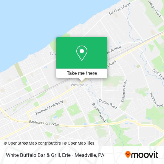 Mapa de White Buffalo Bar & Grill