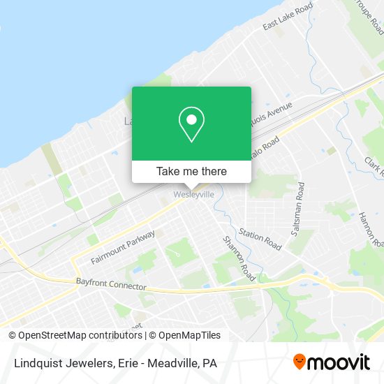 Lindquist Jewelers map