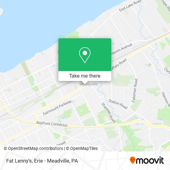 Fat Lenny's map