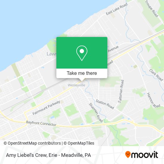 Amy Liebel's Crew map