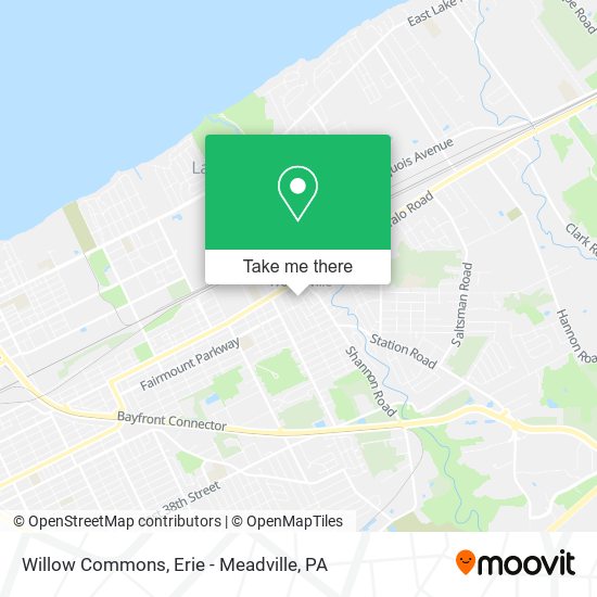 Mapa de Willow Commons