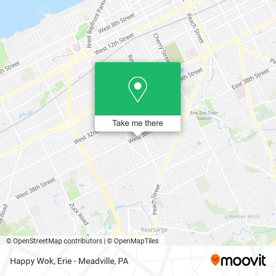 Happy Wok map