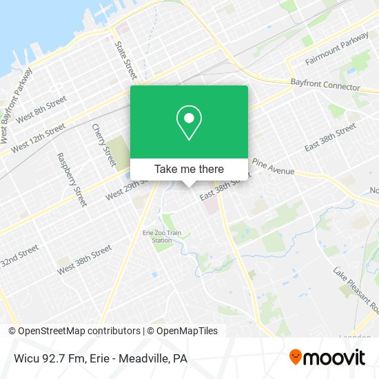 Wicu 92.7 Fm map