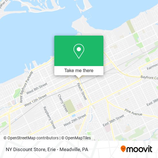 Mapa de NY Discount Store