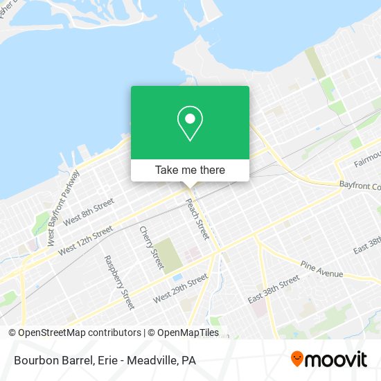 Bourbon Barrel map