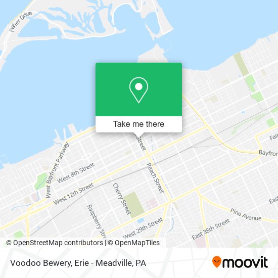 Voodoo Bewery map