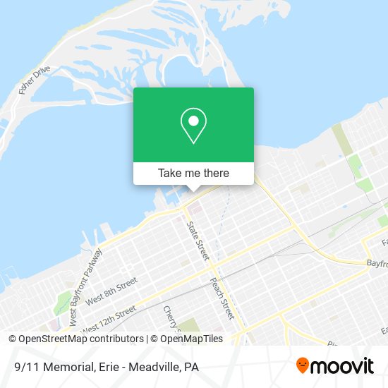 9/11 Memorial map