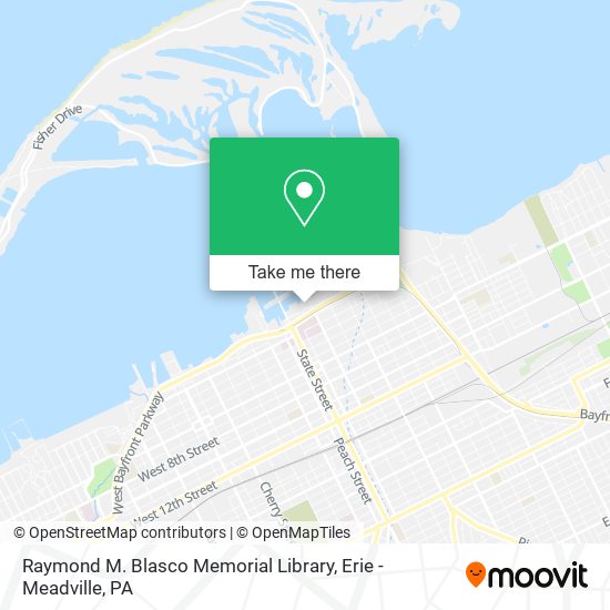 Raymond M. Blasco Memorial Library map