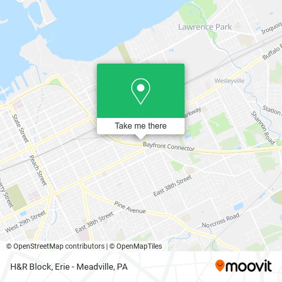 Mapa de H&R Block