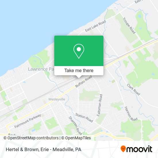 Hertel & Brown map