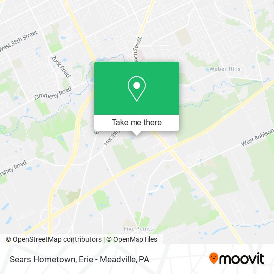 Mapa de Sears Hometown