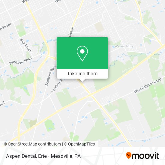 Aspen Dental map