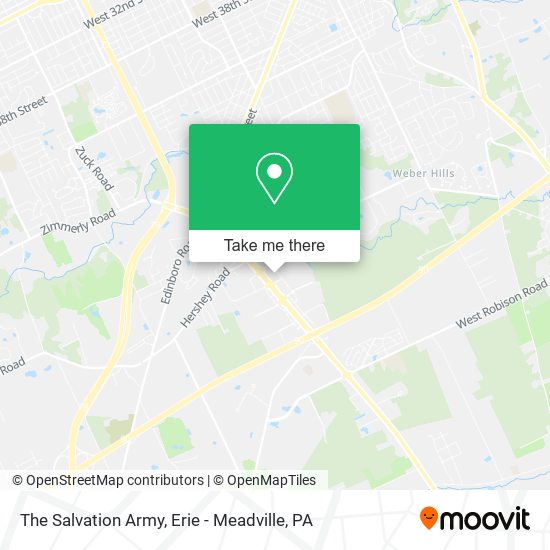 Mapa de The Salvation Army