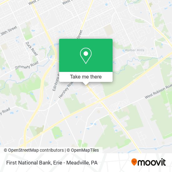 First National Bank map