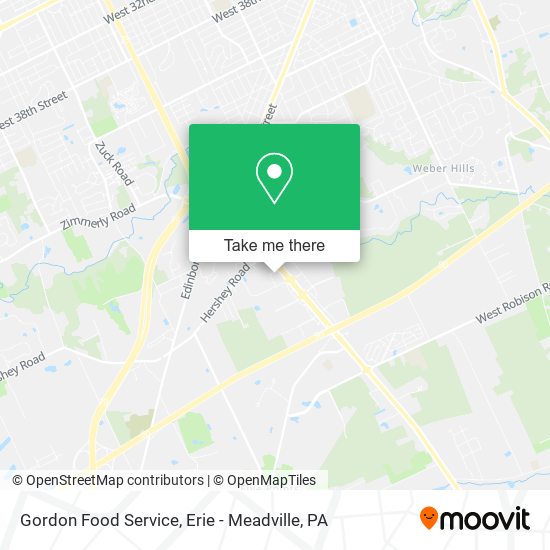 Gordon Food Service map