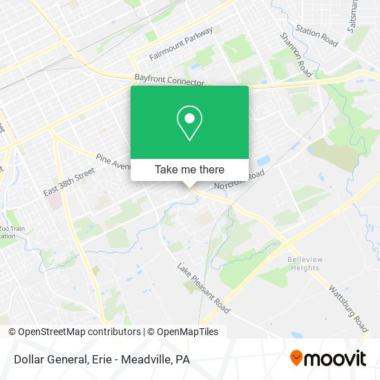 Dollar General map