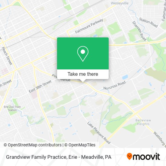 Mapa de Grandview Family Practice