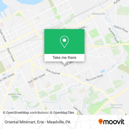 Oriental Minimart map