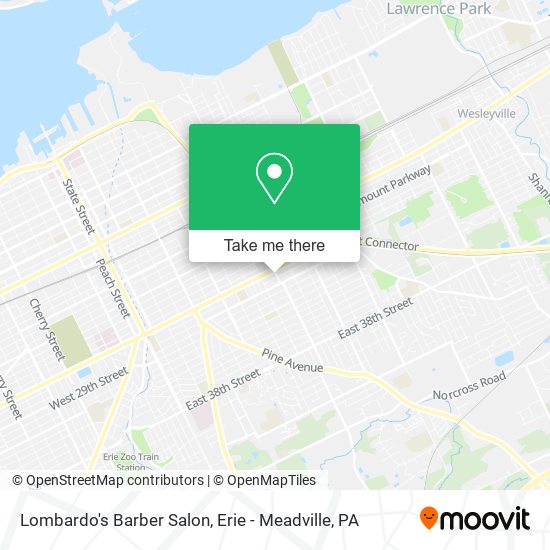 Mapa de Lombardo's Barber Salon