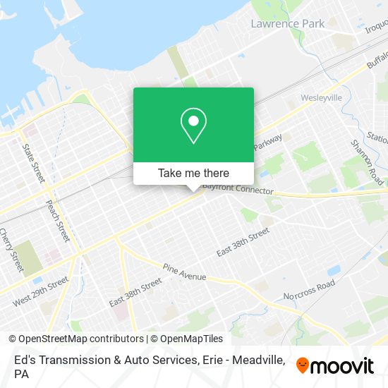 Ed's Transmission & Auto Services map