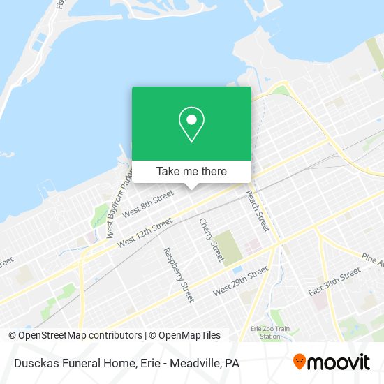 Dusckas Funeral Home map