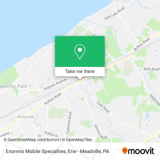 Mapa de Enormis Mobile Specialties