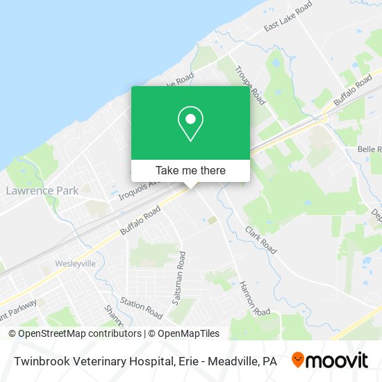 Mapa de Twinbrook Veterinary Hospital