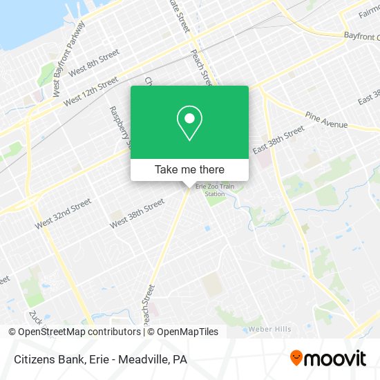 Citizens Bank map