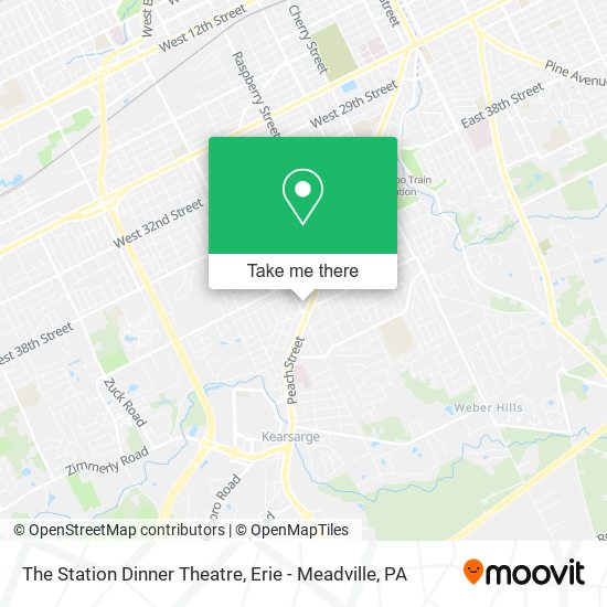 Mapa de The Station Dinner Theatre