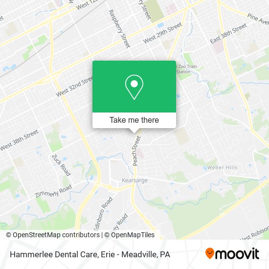 Mapa de Hammerlee Dental Care