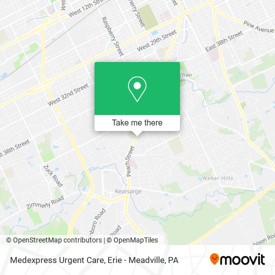 Medexpress Urgent Care map